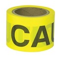 Presco Barricade Tape, Gauge 2 Mil, Caution, Yellow, 3"X300' B332Y16